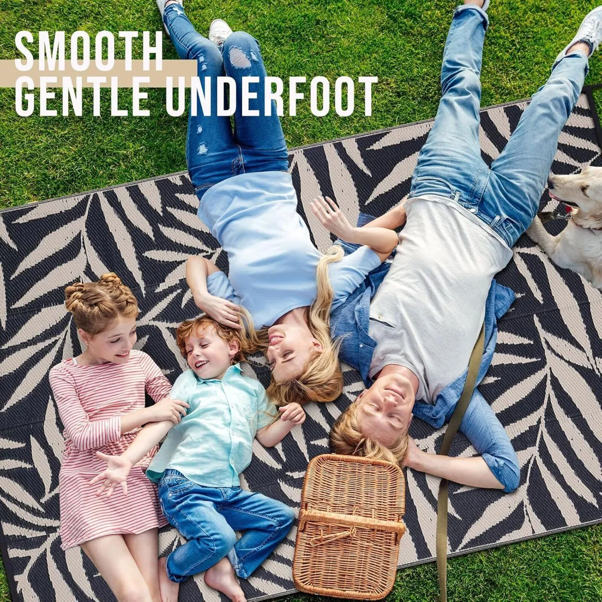 Outdoor Rug Waterproof Large Garden Rugs UV-Resist - Image 4