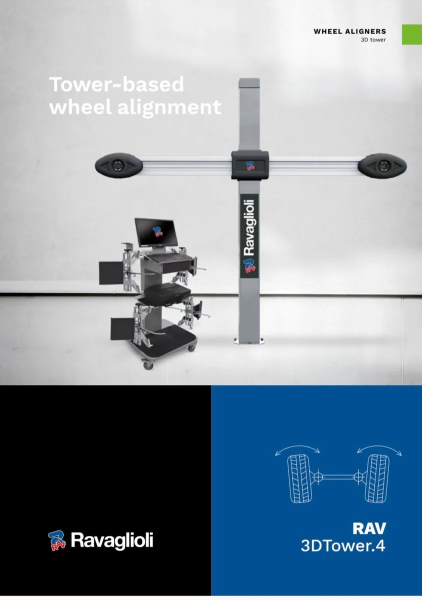 3D wheel alignment machine - Image 1