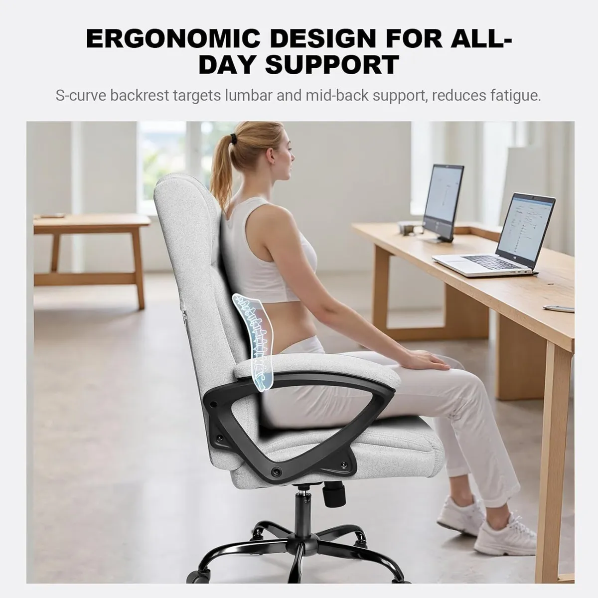 Executive Office Chair Ergonomic Computer Chairs - Image 3