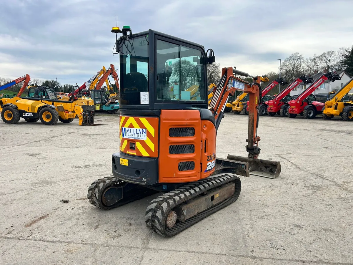 2020 Hitachi ZX26U Only 3200Hrs - MULLANS - Image 4
