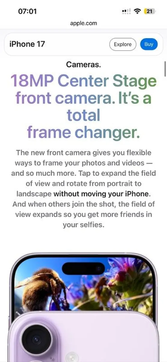 iPhone 17 Brand New, Unopened, Locked to Three Mobile - Image 2