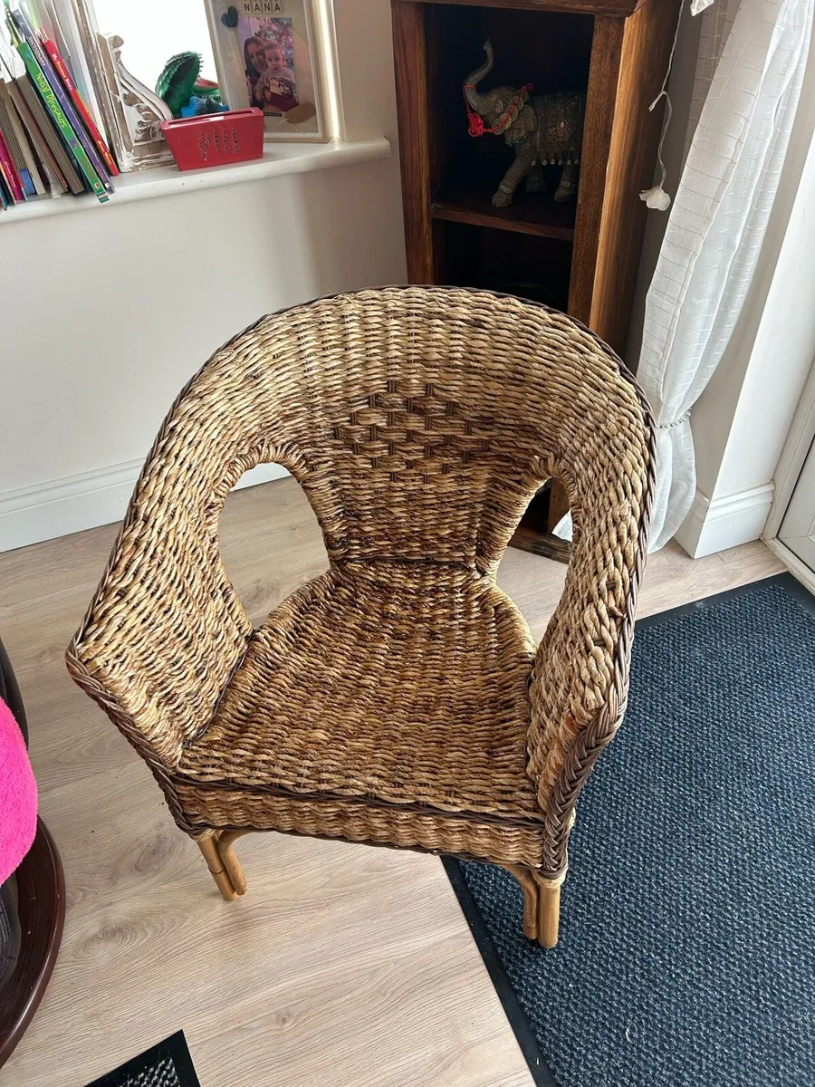 Wicker chair