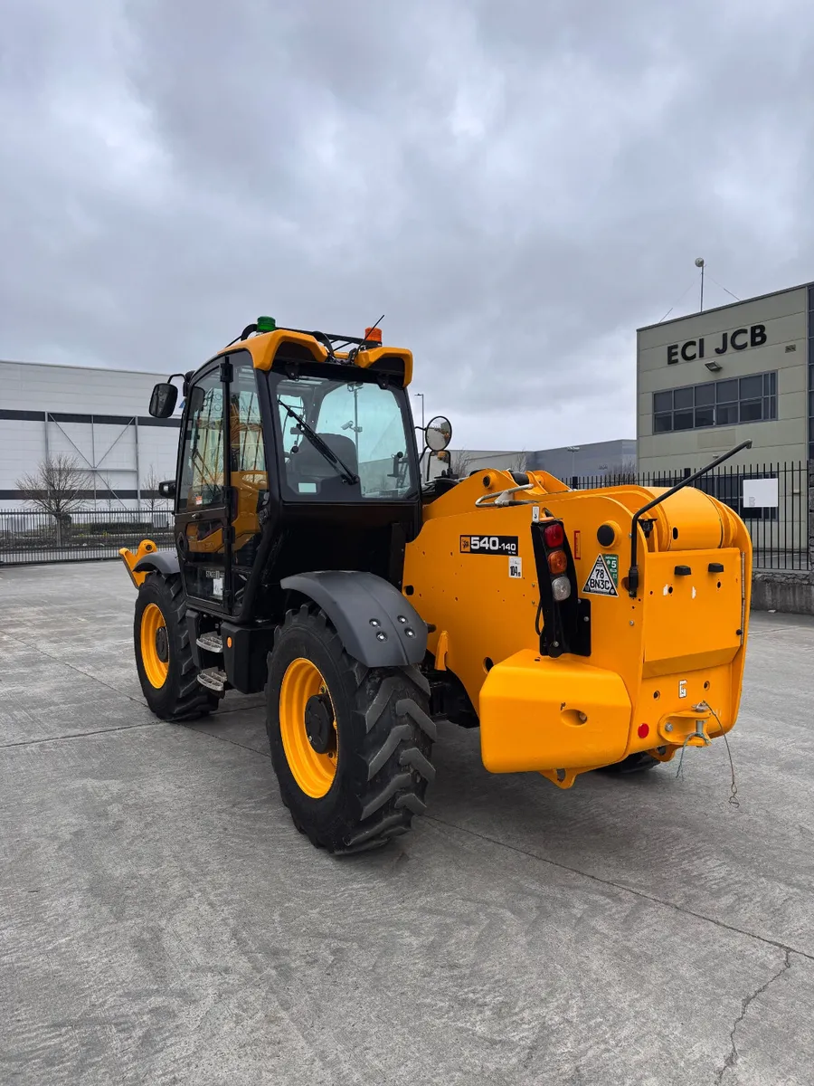 2025 JCB 540-140, 513 HOURS TELEHANDLER LOADALL - Image 2