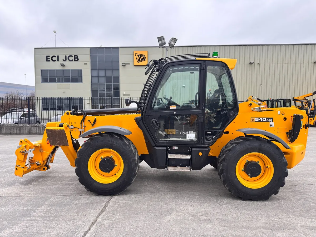 2025 JCB 540-140, 513 HOURS TELEHANDLER LOADALL - Image 1