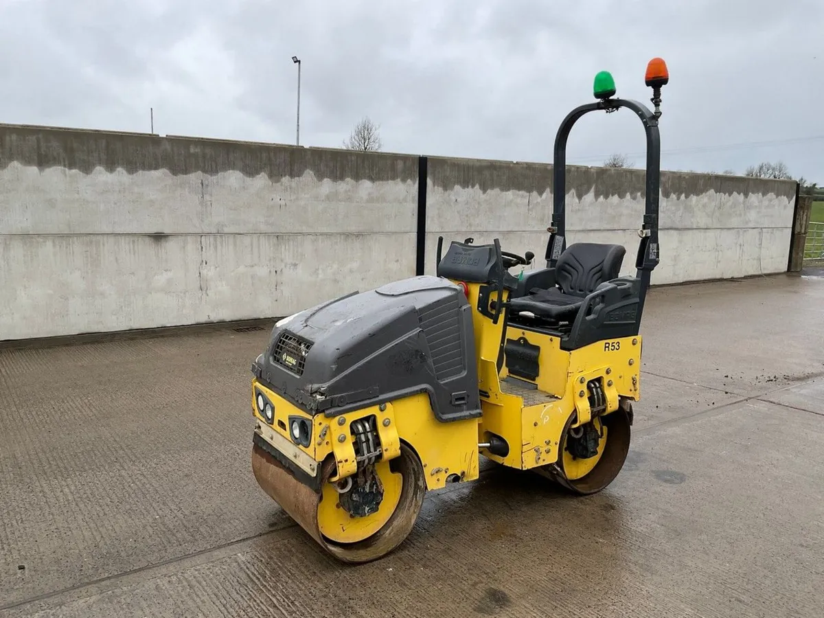 BOMAG BW80AD-5 DIESEL DOUBLE DRUM RIDE ON ROLLER - Image 1