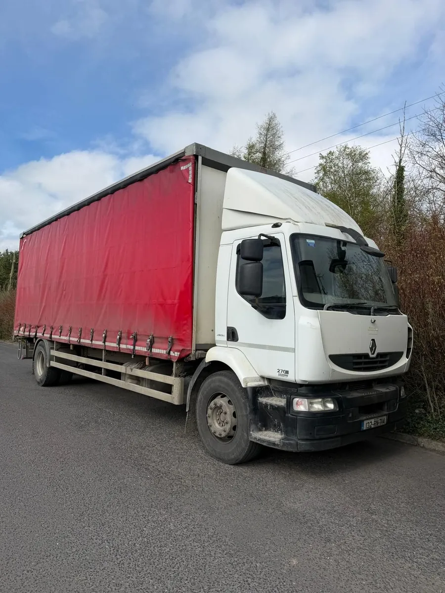 2013 Renault Midlum Curtainsider - Image 1