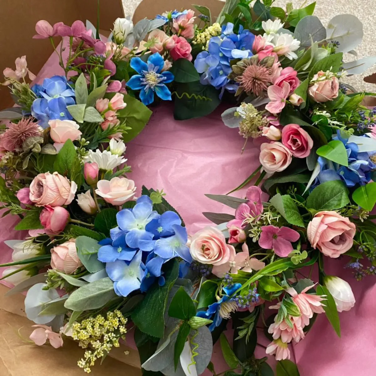 Spring/Summer Floral Wreath - Image 1