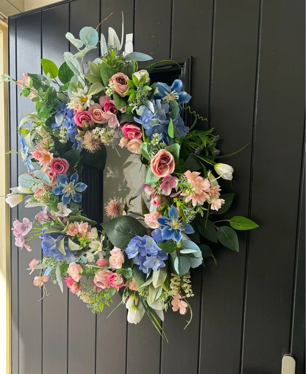 Spring/Summer Floral Wreath - Image 2