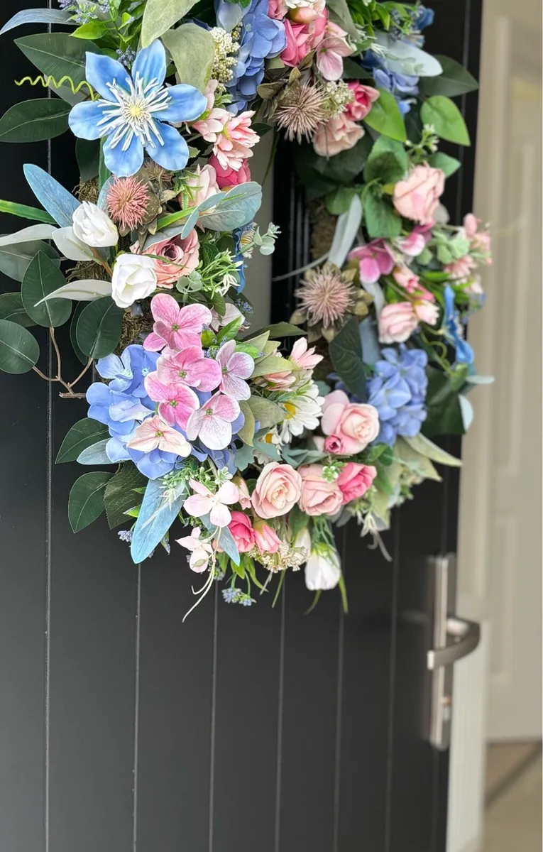 Spring/Summer Floral Wreath - Image 3