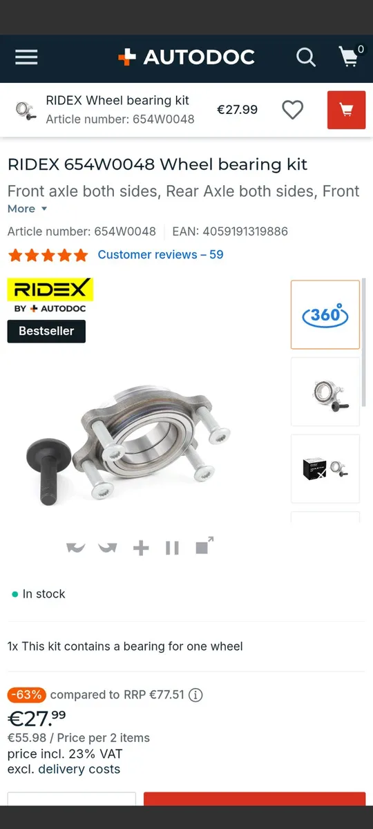 Audi parts - Image 2