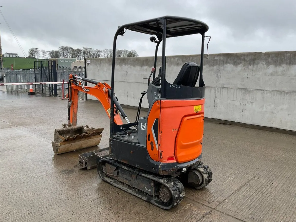 DOOSAN DX17z 1.8 TON MINI DIGGER - Image 4