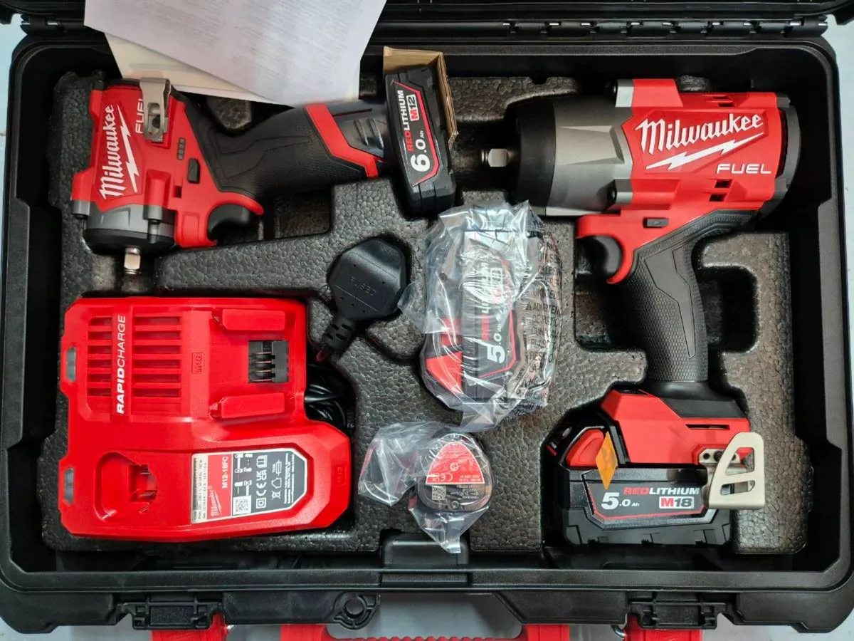 Milwaukee M12 & M18 Fuel Impact Wrench Kit - Image 3