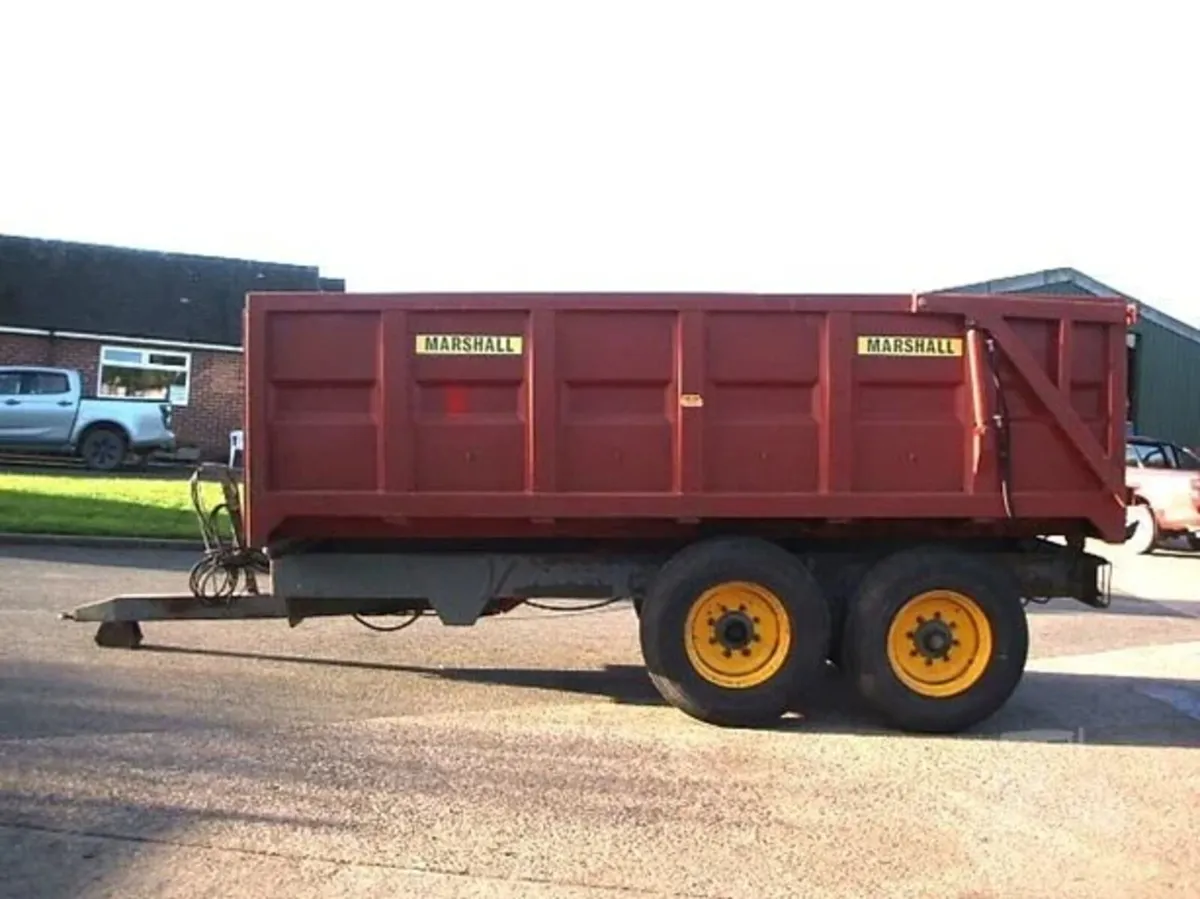 MARSHALL MB10, 10.5T, 16' x 8' GRAIN TRAILER - Image 4