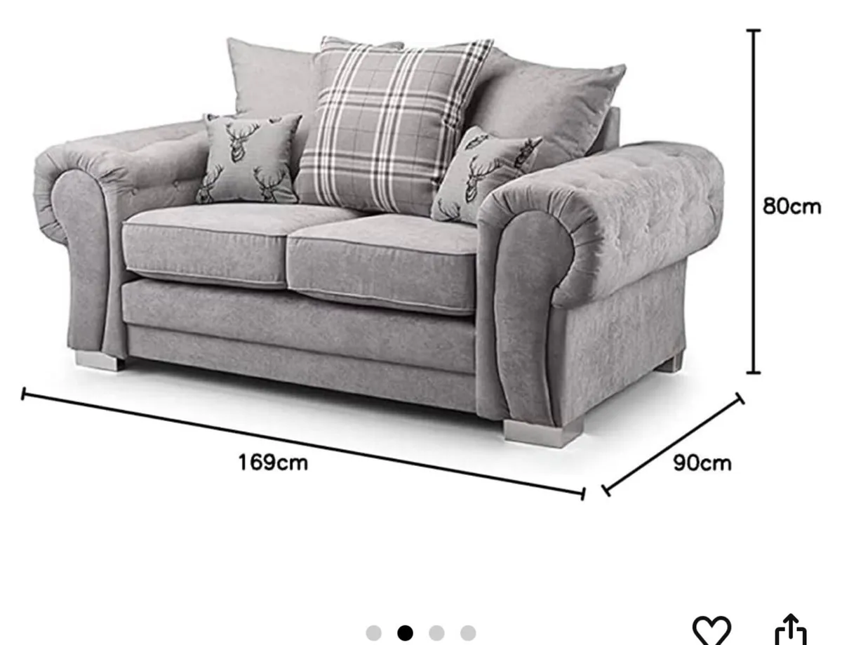 Verona 2 seater sofa - Image 2
