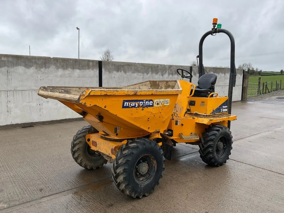 THWAITES 3 TON SWIVEL SKIP DUMPER - Image 1