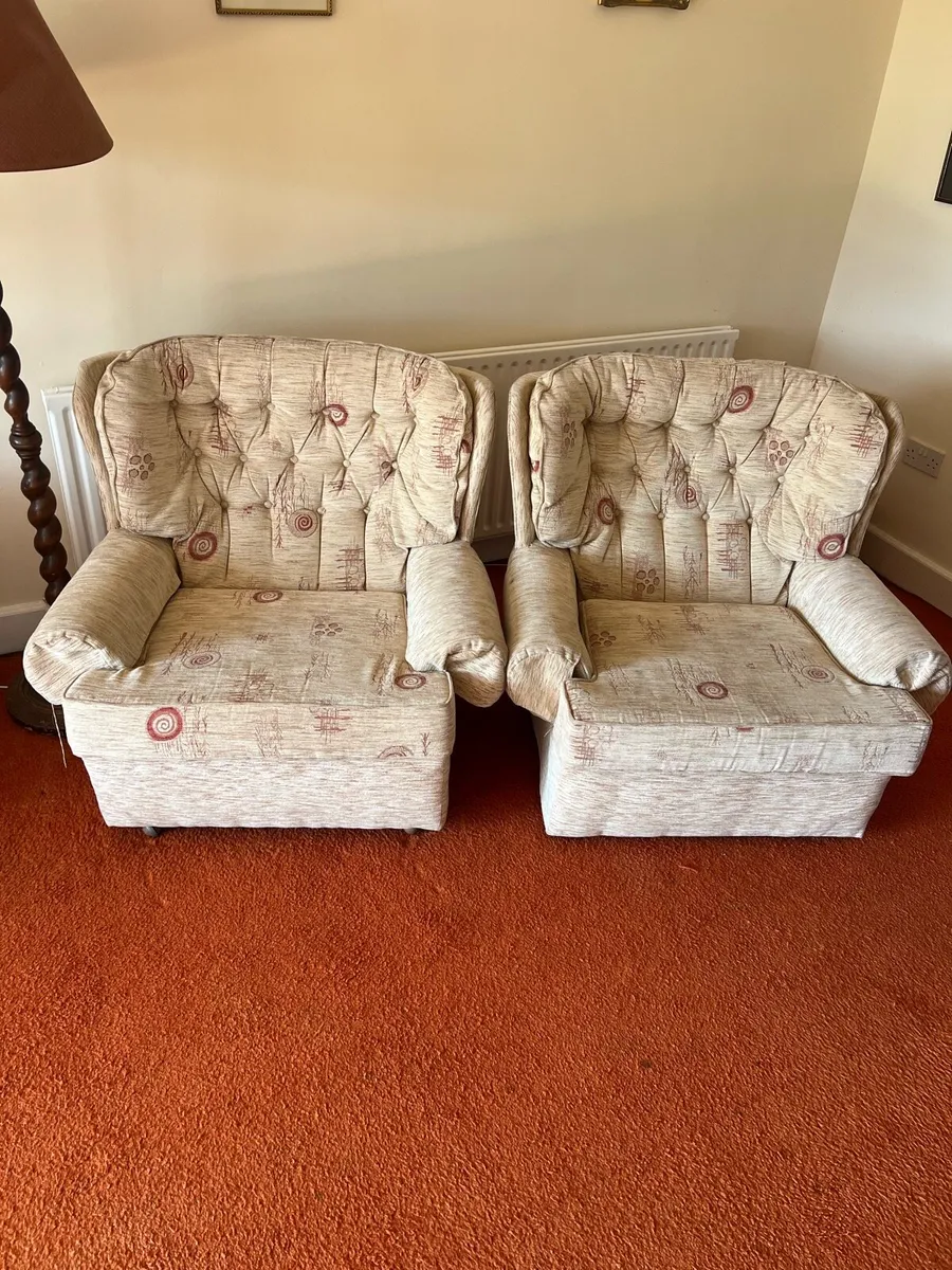 Couch & Arm Chairs - Image 2