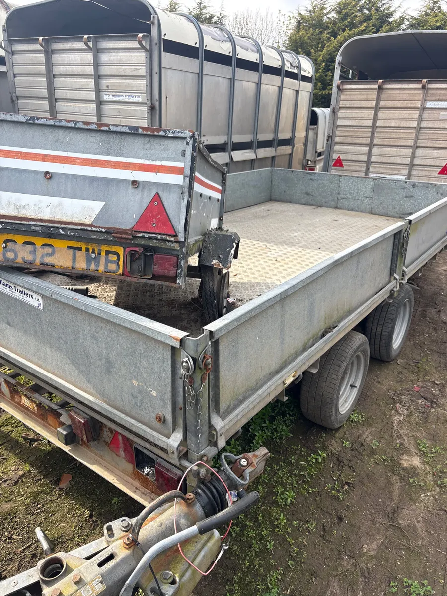 Ifor Williams 12x6 dropside trailer - Image 2