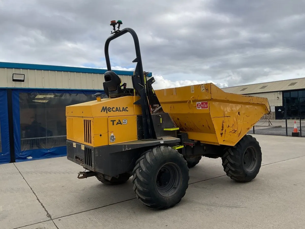 MECALAC TA9 9 TON STRAIGHT SKIP DUMPER - Image 4