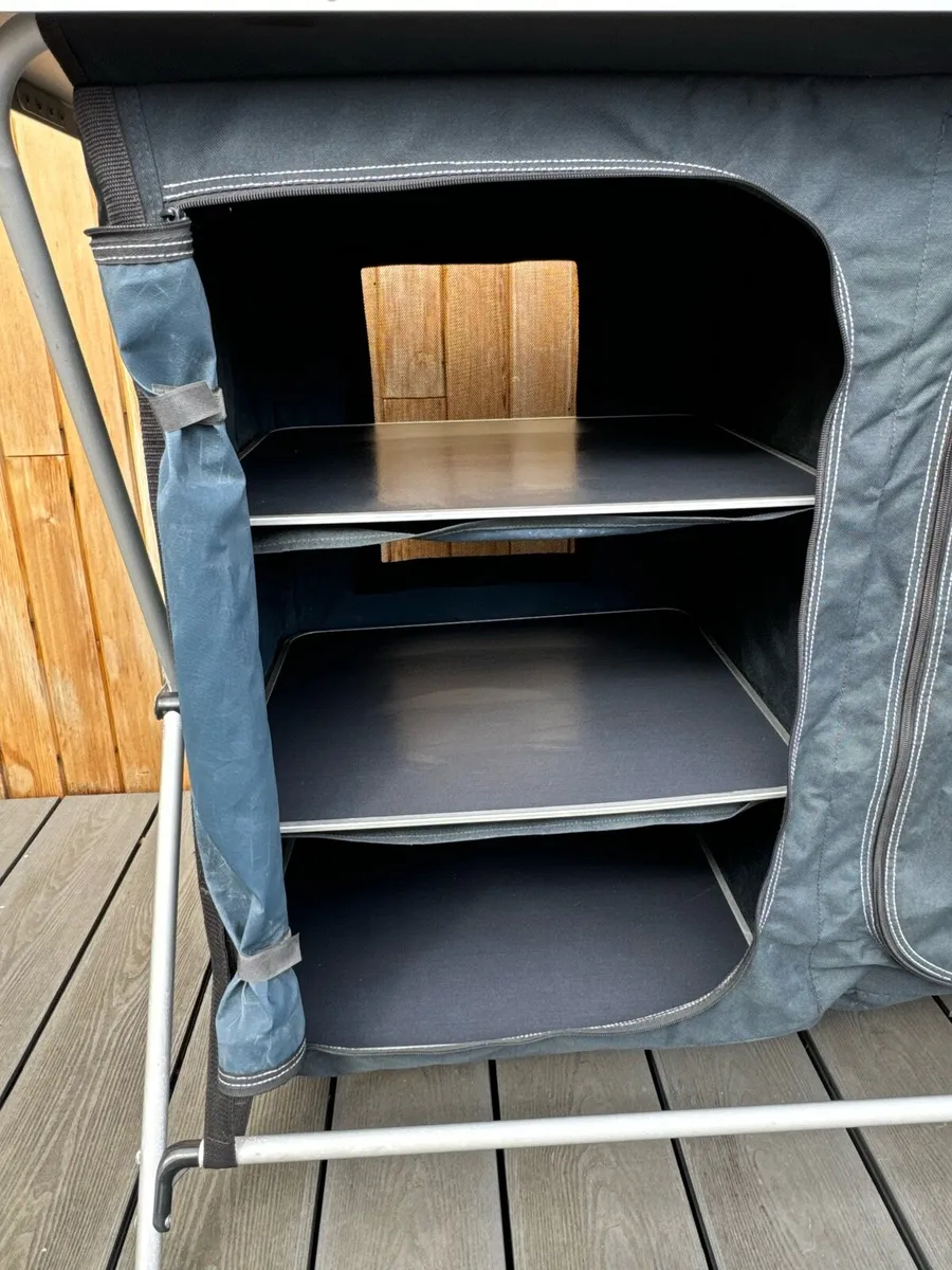 Gelert Double 4 shelf cupboard For Sale - Image 2