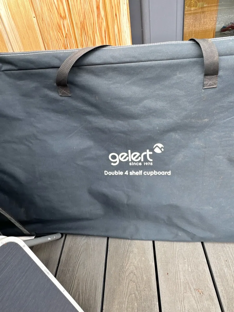 Gelert Double 4 shelf cupboard For Sale - Image 3