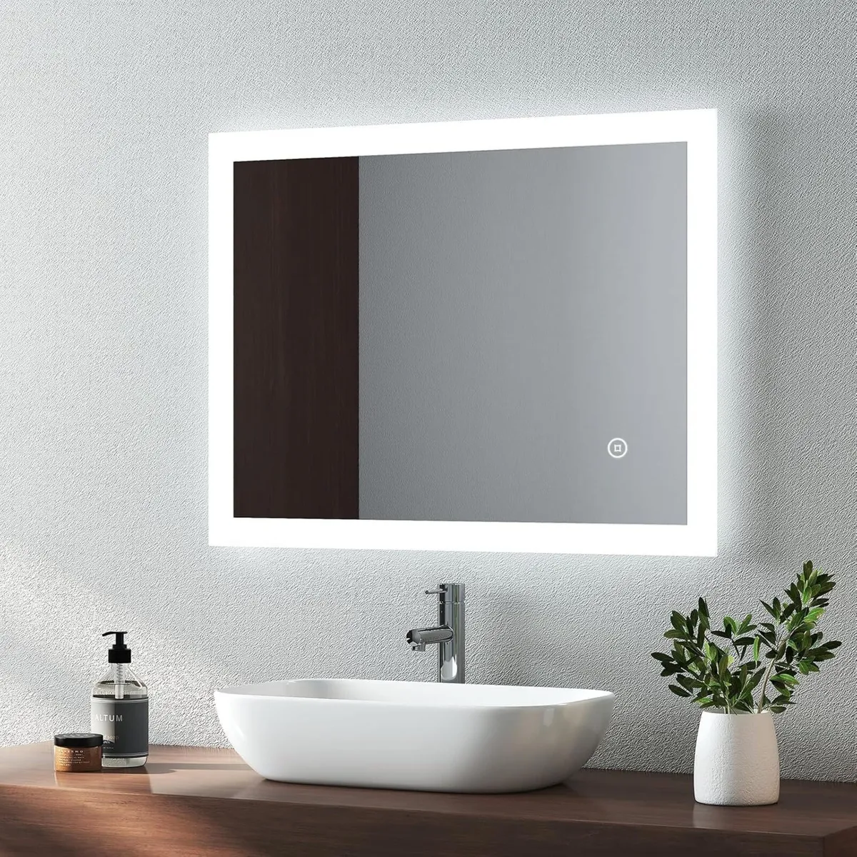 450 X 600 mm Illuminated Backlit LED Bathroom - Image 3