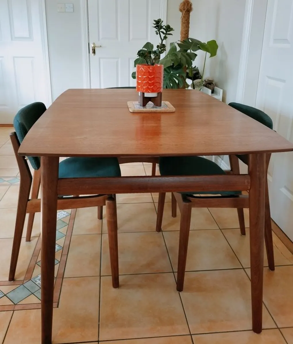 Mid Century Vintage Dalescraft Dining Set - Image 3