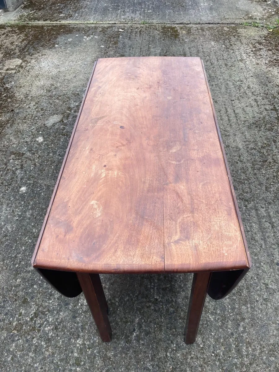 Antique Table - Drop Leaf- TLC - Image 1