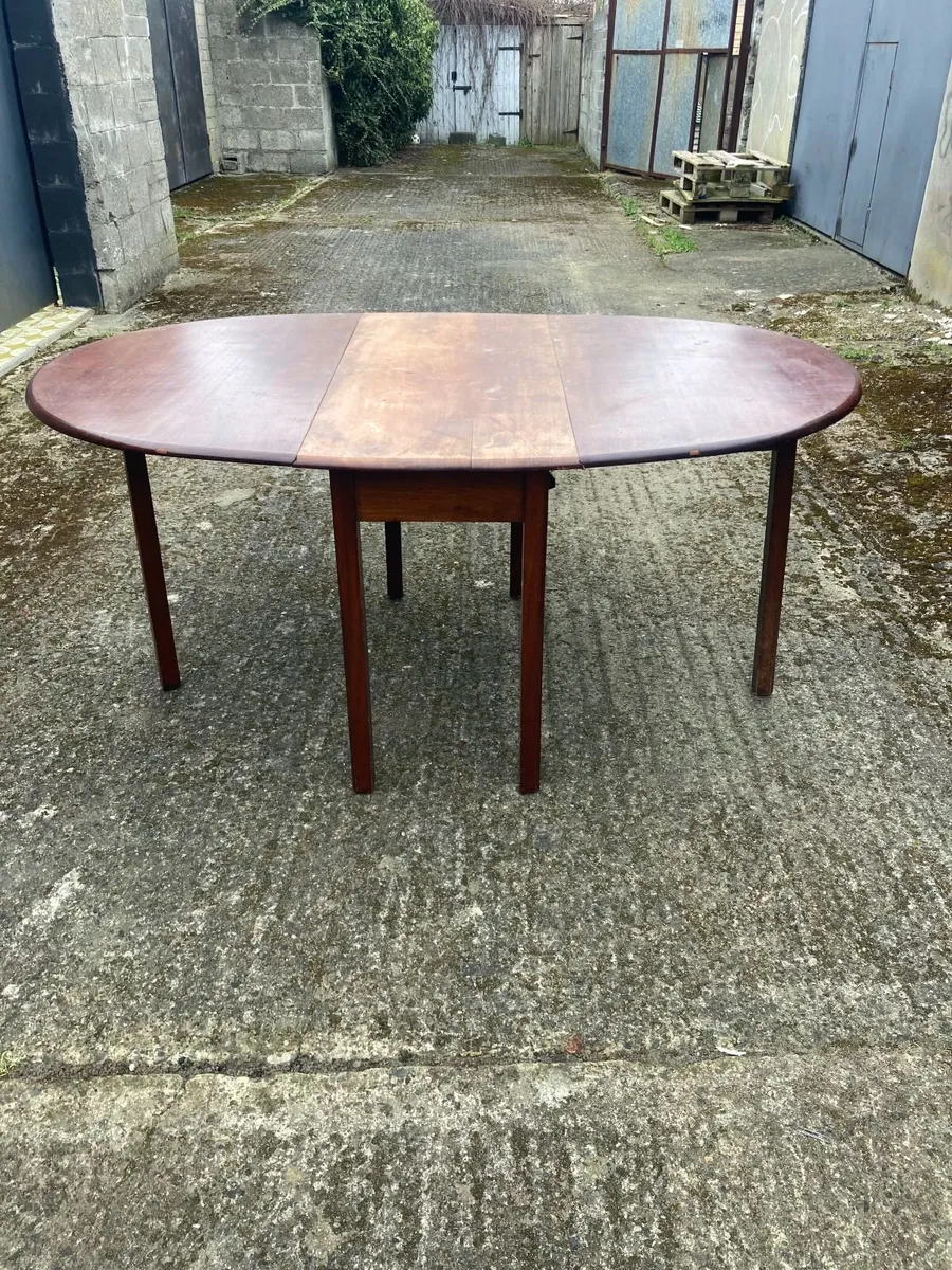 Antique Table - Drop Leaf- TLC - Image 4