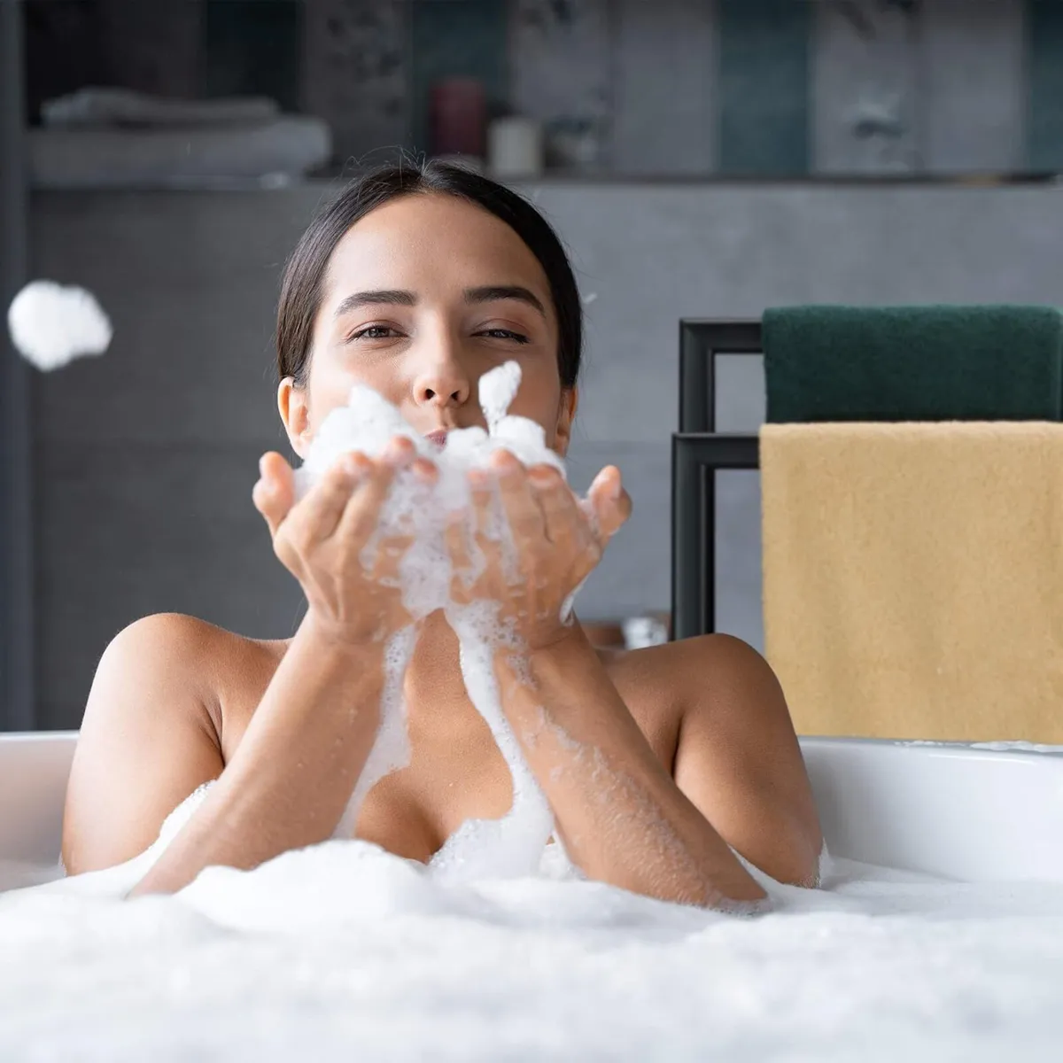 Towel Rack 2 Bars Free Standing for Bathroom made - Image 4