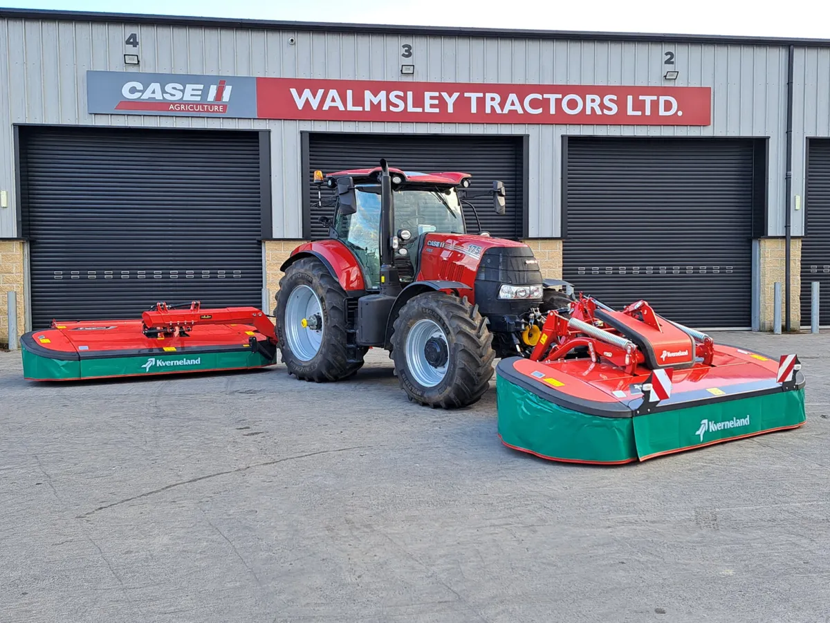 NEW KVERNELAND FRONT AND REAR MOUNTED MOWERS - Image 1