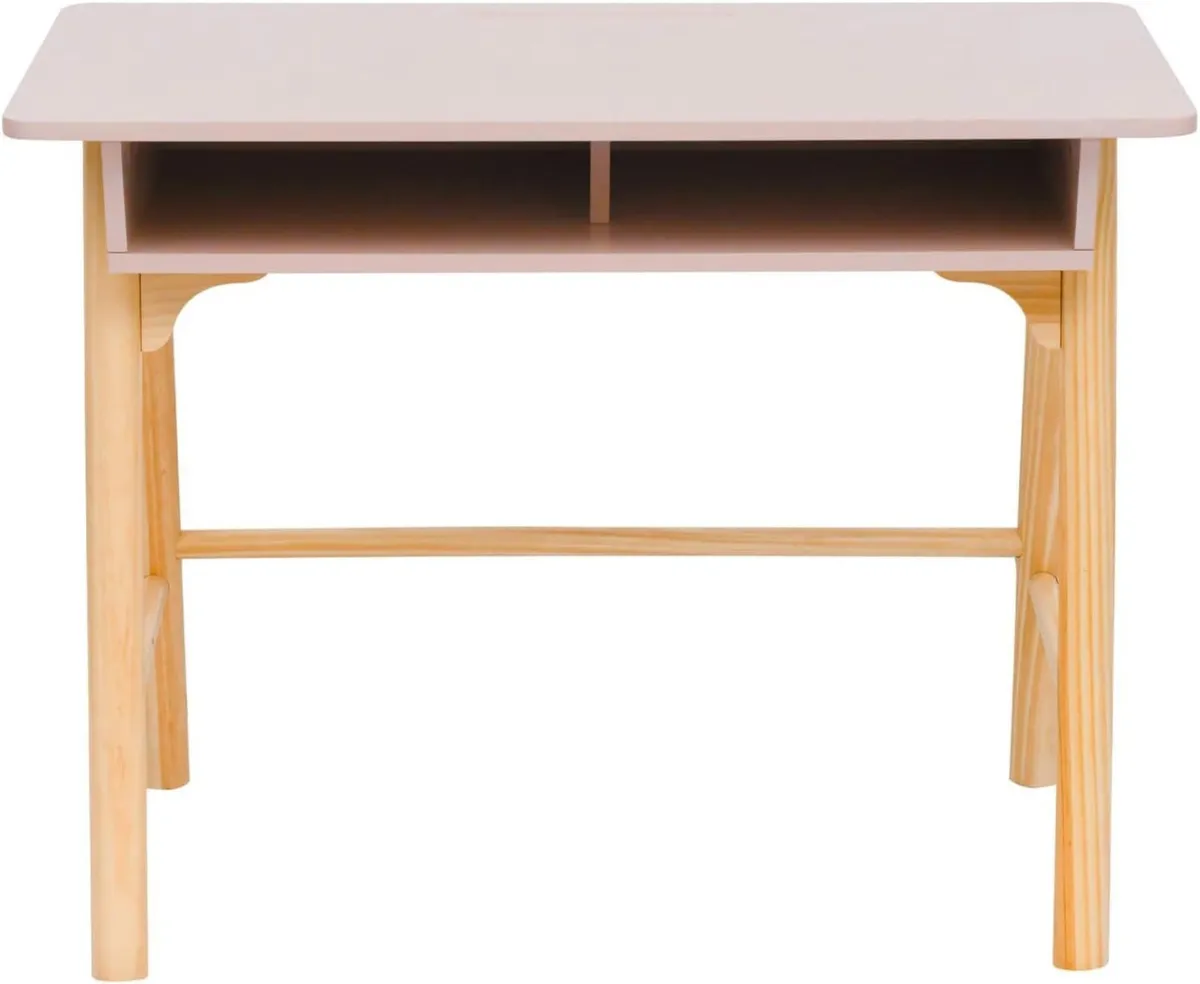 Desk for Kids' Room Children's Play Table Pink - Image 1