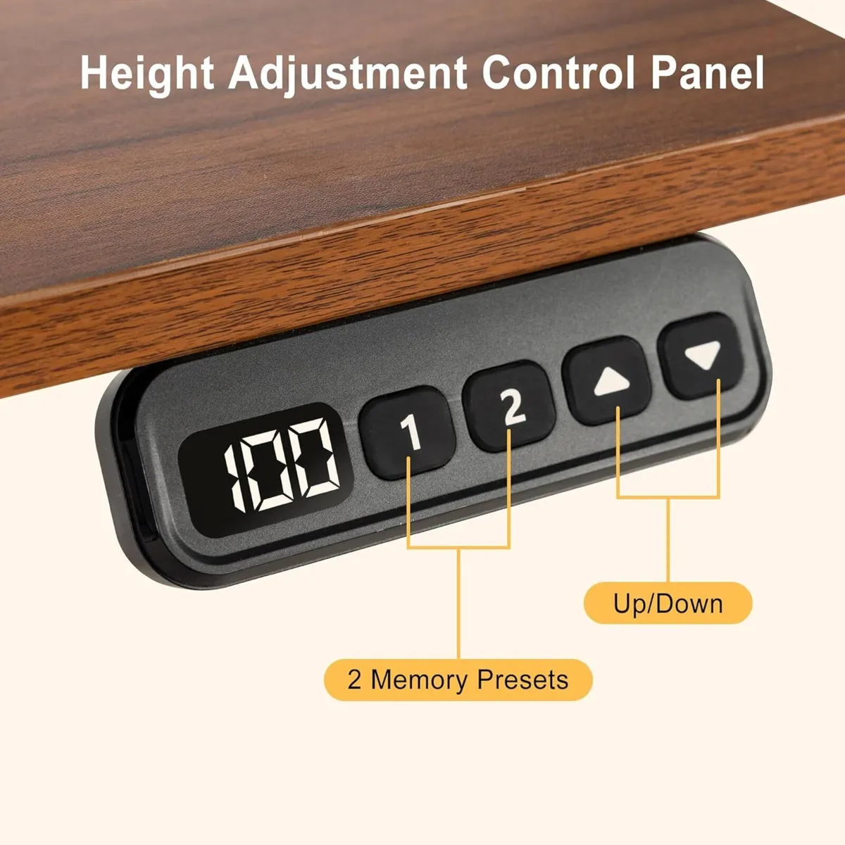 Electric Adjustment Overbed Table，Adjustable - Image 2