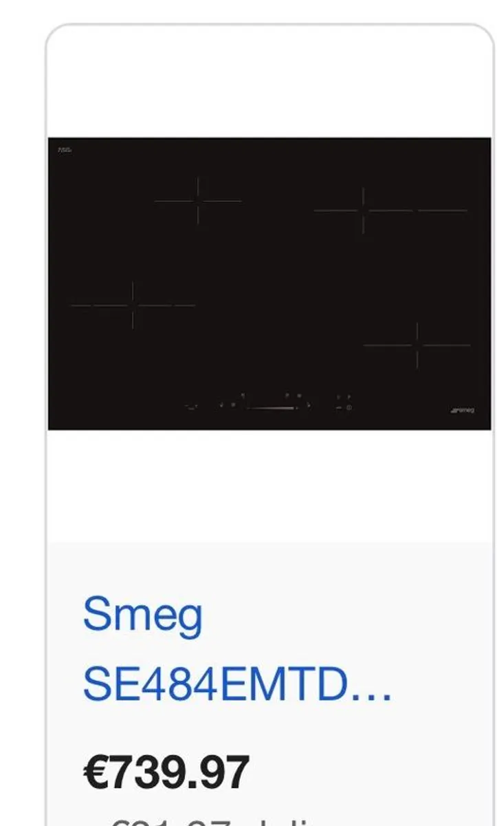 Smeg 77-80cm Kitchen Ceramic Hob - Image 3