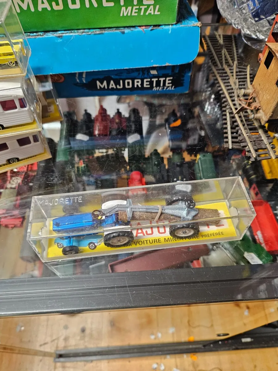 Corgi Majorette Ford Tractor and Log Trailer - Image 1