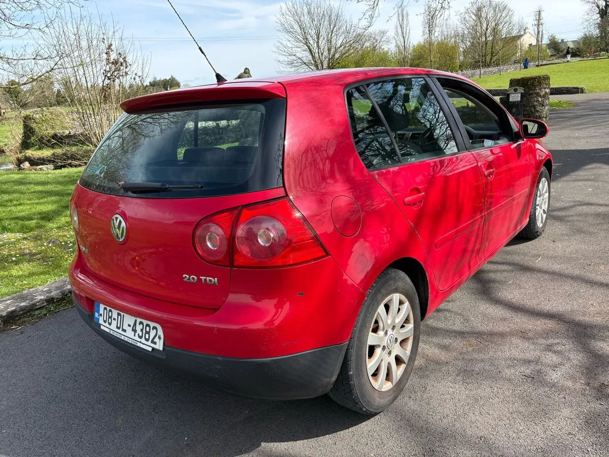 08 vw golf 2.0tdi 140bhp 6speed(drive home) - Image 4