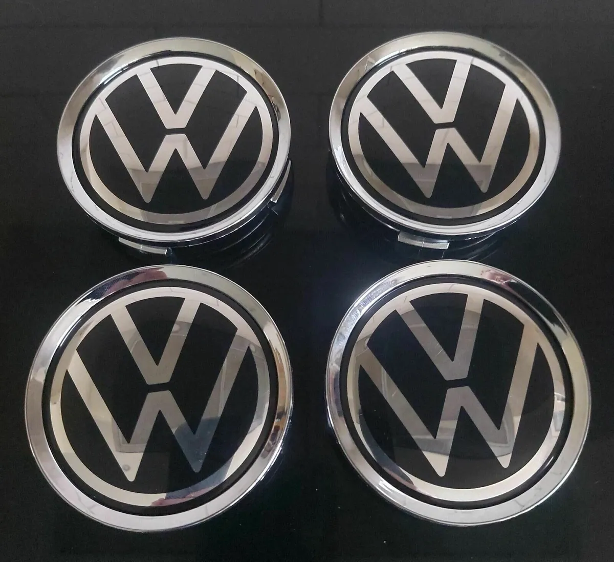 Hard to get 75mm VW Centre Caps - FREE POST - Image 1
