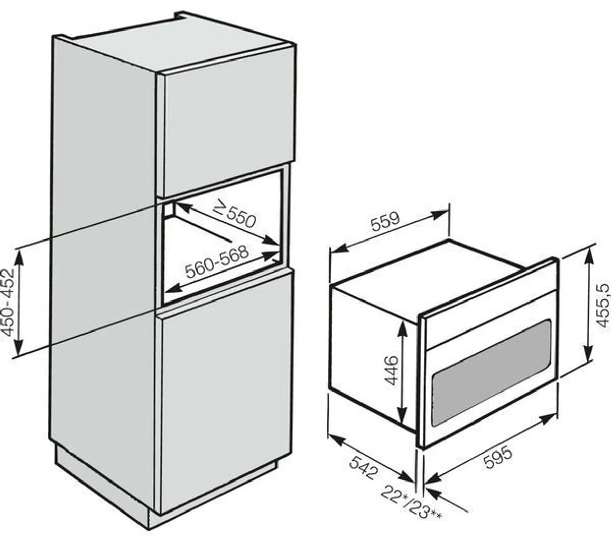 Miele Combi Oven & Microwave - Image 1