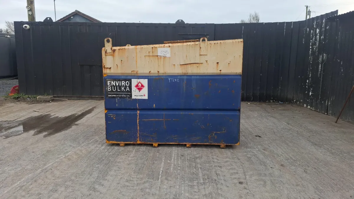 Western Envirobulker 2250L Static Fuel Bowser - Image 2