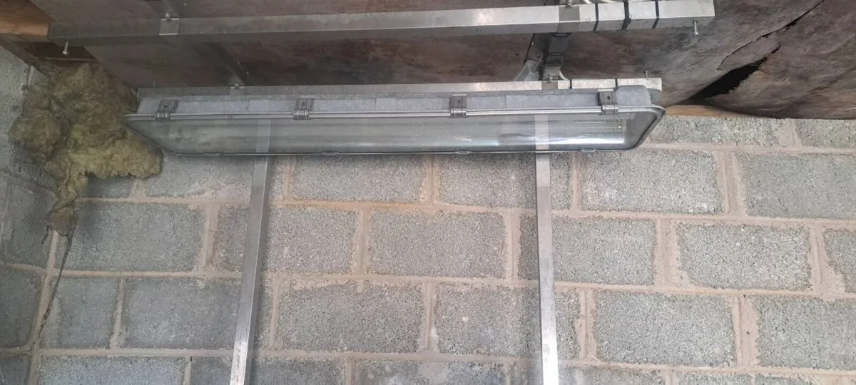 Perspex and stainless table - Image 3