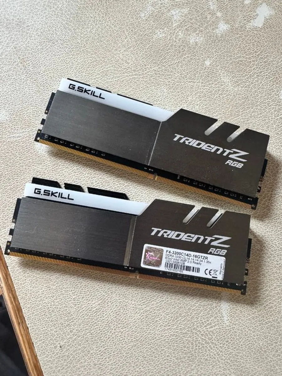 16gb G-skill Trident Z Rgb Ddr4 3200mhz - Image 1