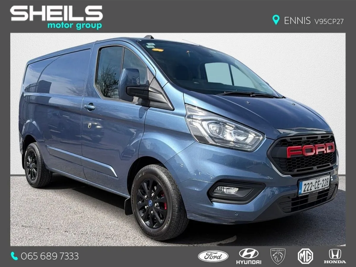 Ford Transit Custom Limited 300 SWB 170BHP *VAT Re - Image 1