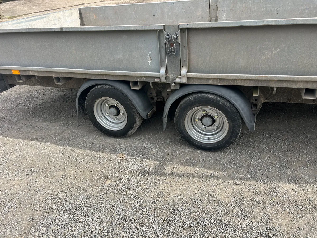 Ifor Williams 14x6.6 Dropside / Flatbed Trailer - Image 4