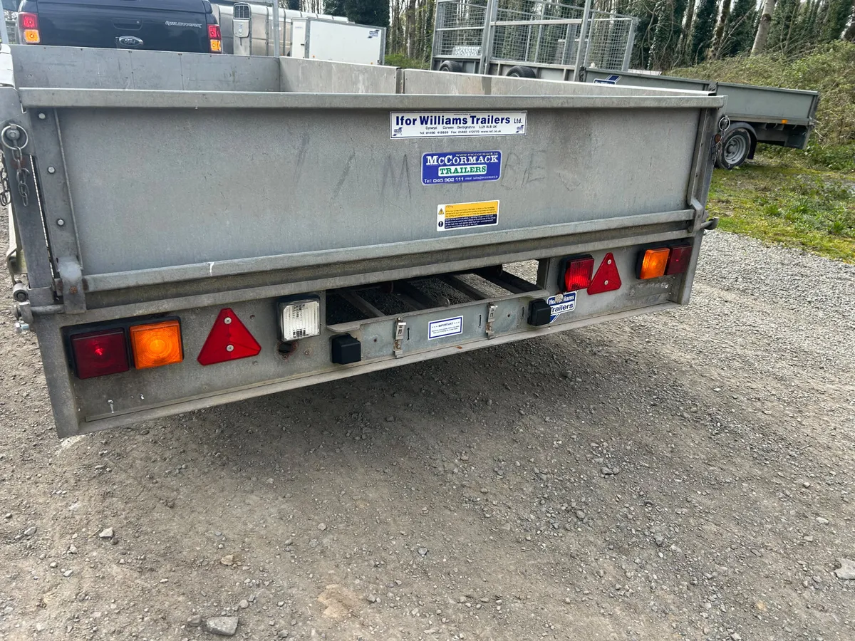 Ifor Williams 14x6.6 Dropside / Flatbed Trailer - Image 3