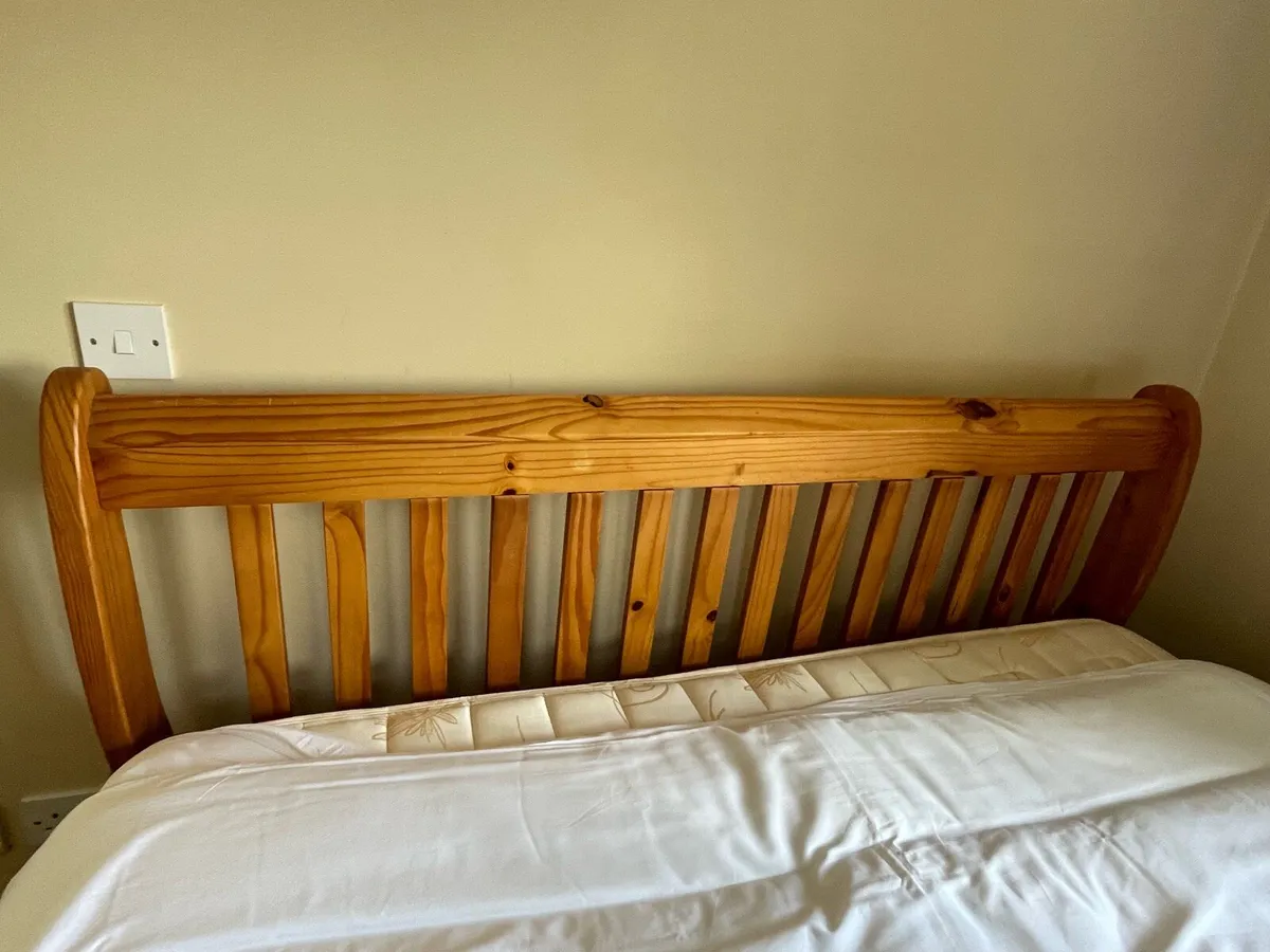 5ft Bed frame and mattress - Image 3