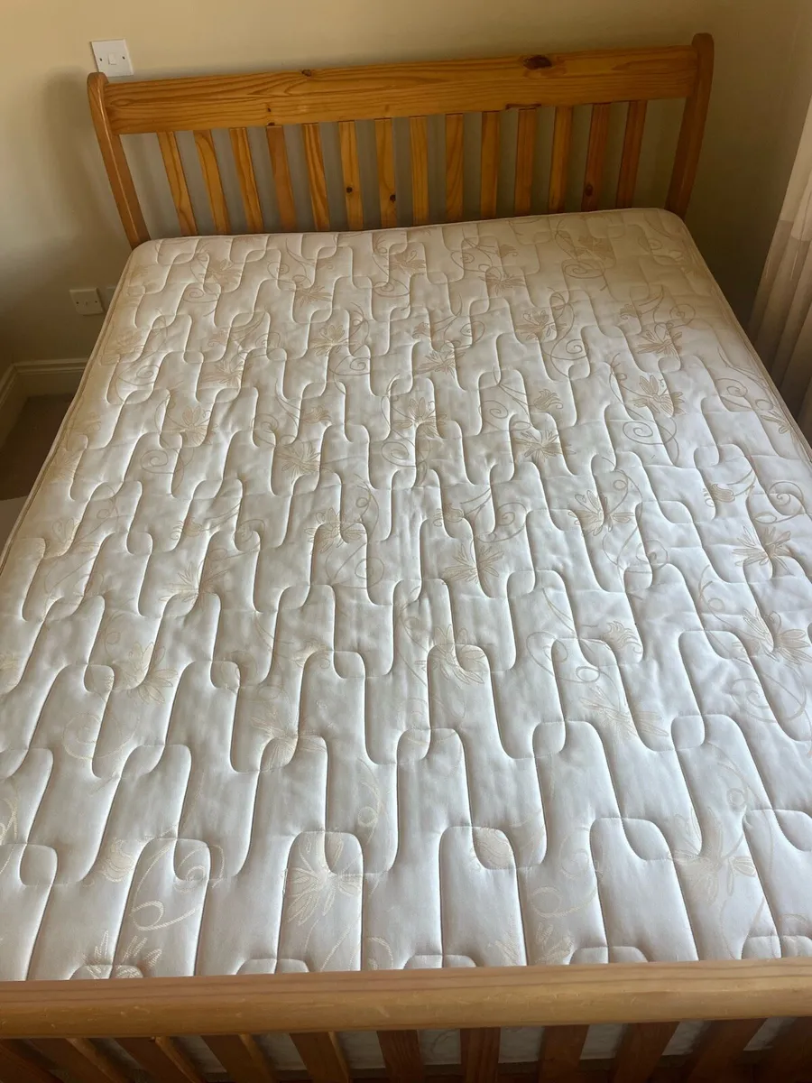 5ft Bed frame and mattress - Image 4
