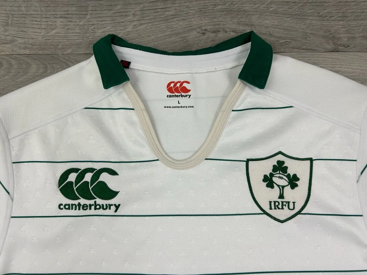 Canterbury Ireland Rugby Jersey Shirt Mens Large - Image 4