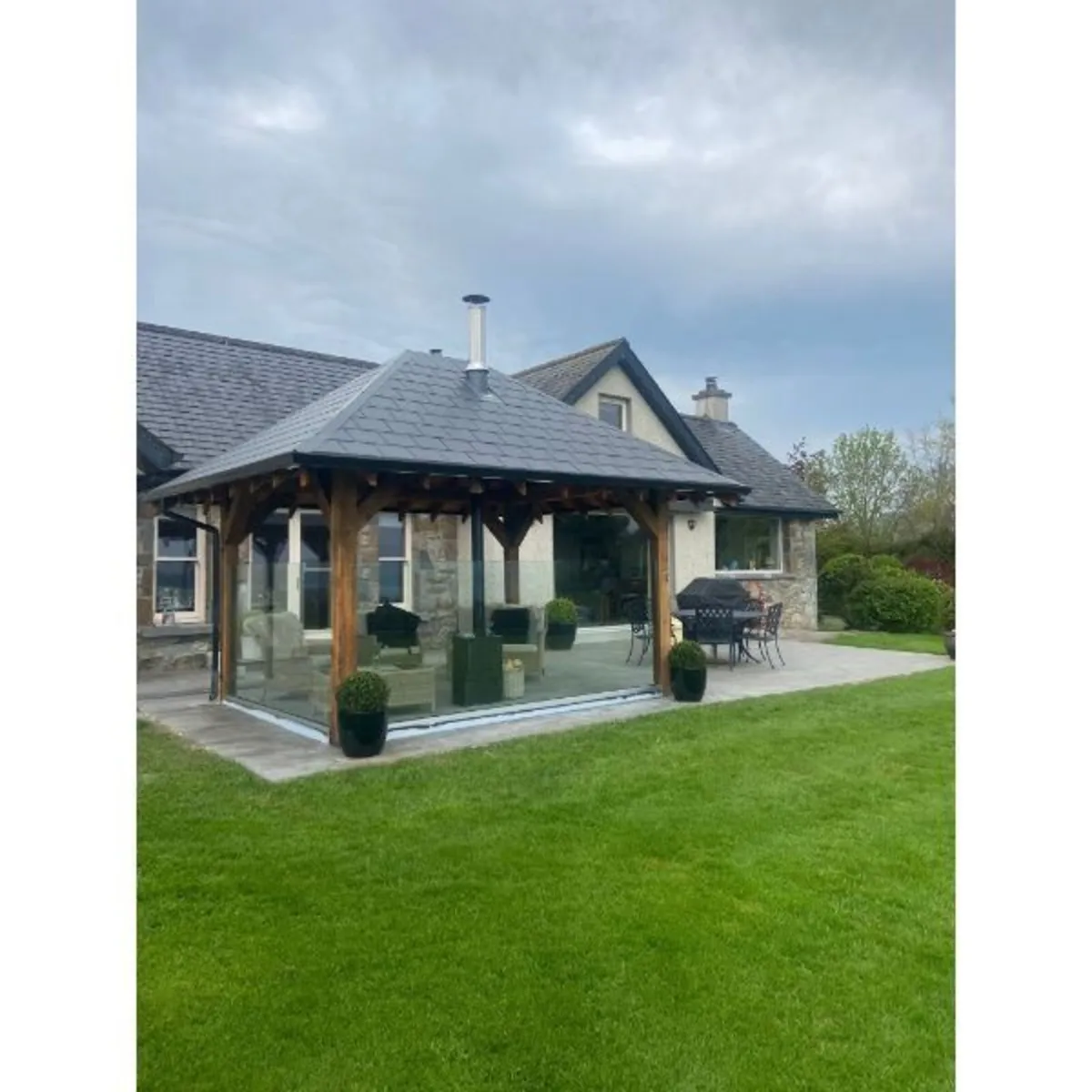 Custom Project – Pergola – Oak Beams - Image 3