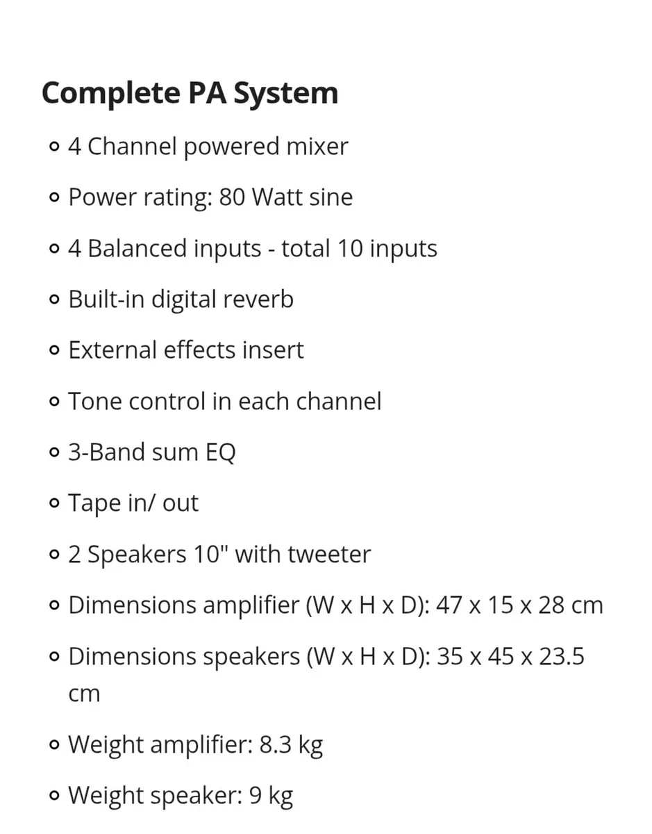 Speakers ..amp...stands - Image 3