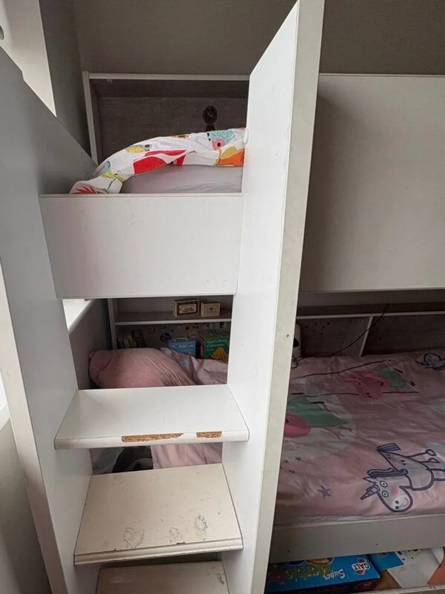 Leo Bunk Bed with shelving - Image 3