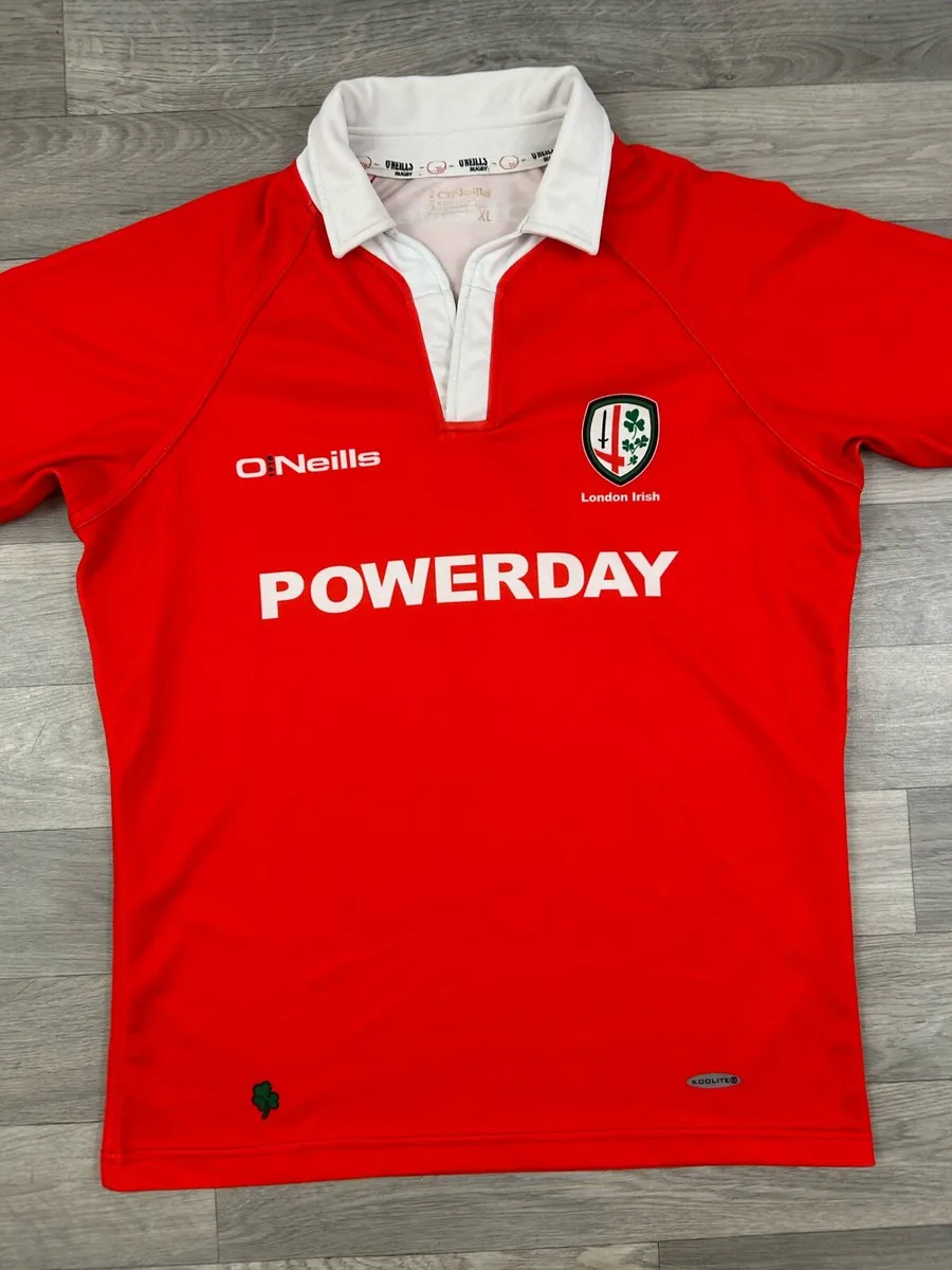Oneills London Irish Rugby Jersey Shirt Mens XL - Image 2